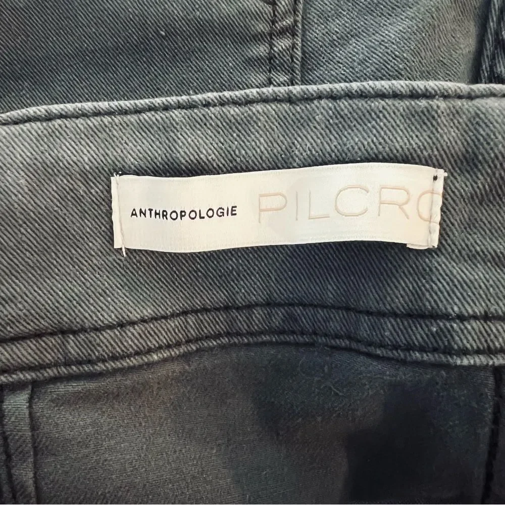 Anthropologie Pilcro High-Rise Darted Skinny Jeans in Black Women’s Sz. 31 NWT - Picture 8 of 14